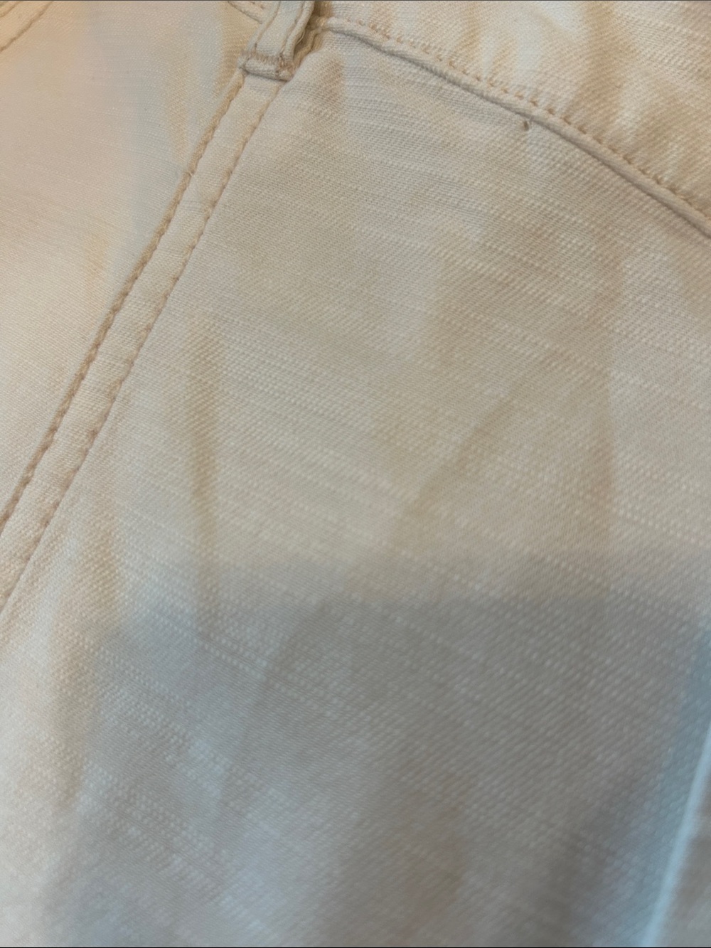 PILCRO by Anthropologie Utility Culottes in Creamy White Cotton Blend - Picture 13 of 13
